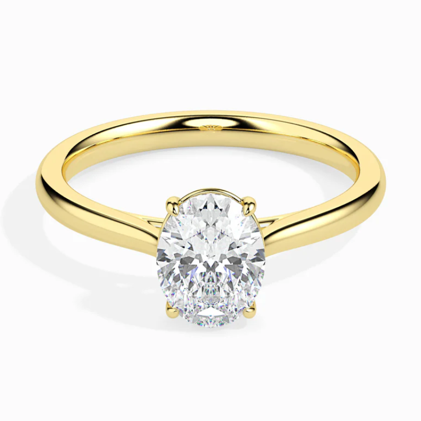 GRA certified moissanites