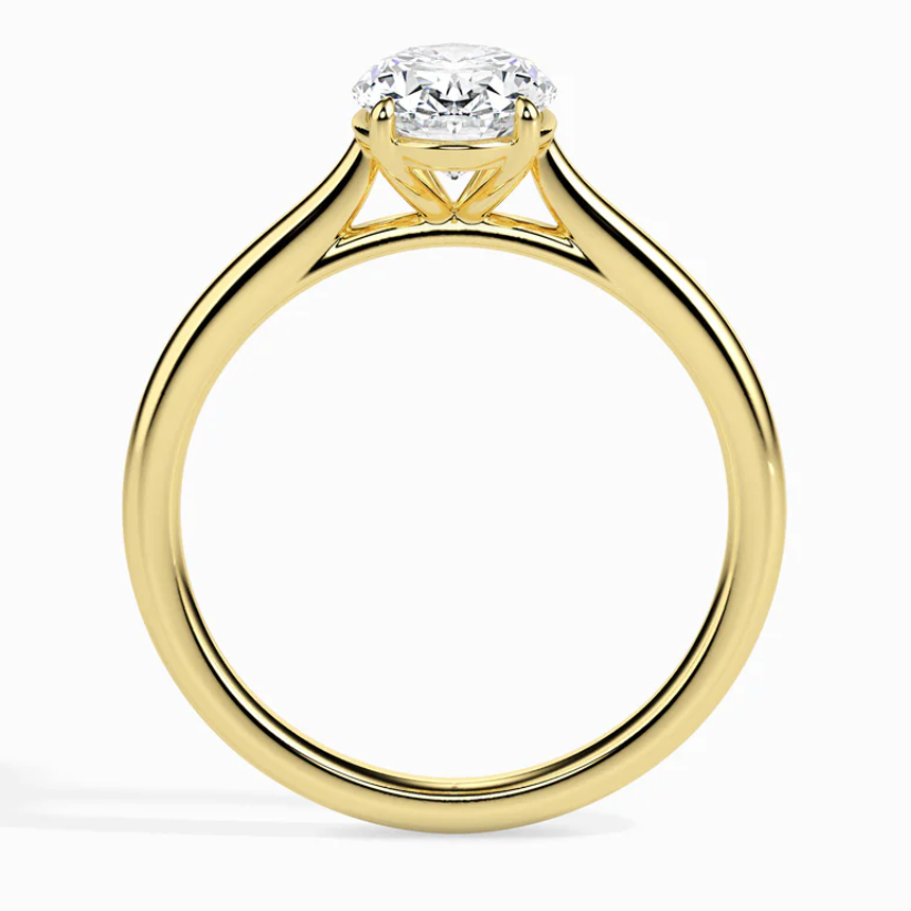 GRA certified moissanites