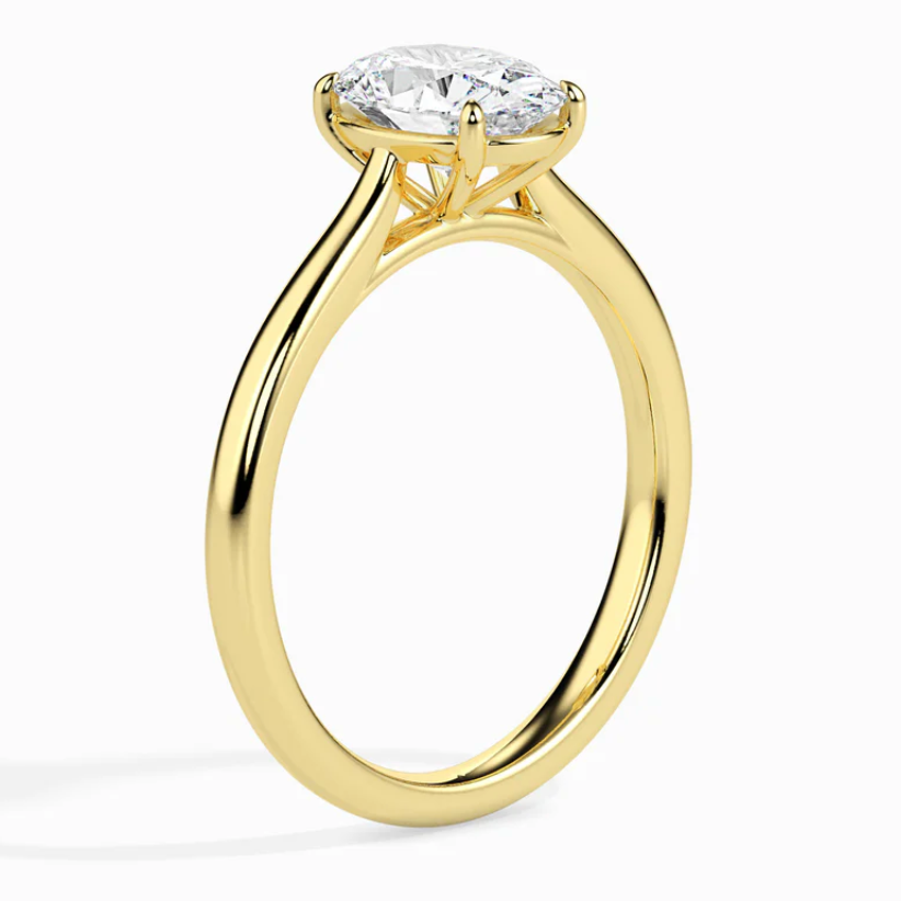 GRA certified moissanites