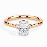 1 carat oval halo moissanite ring | Moissanite ring in 14k gold and 925 sterling silver| GRA certified moissanites