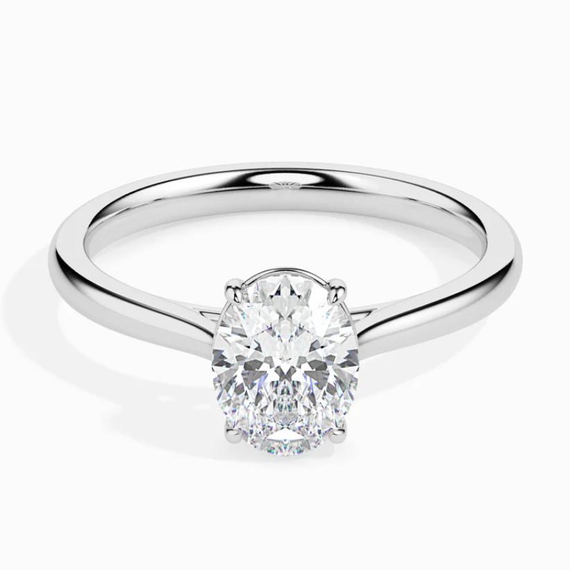 GRA certified moissanites