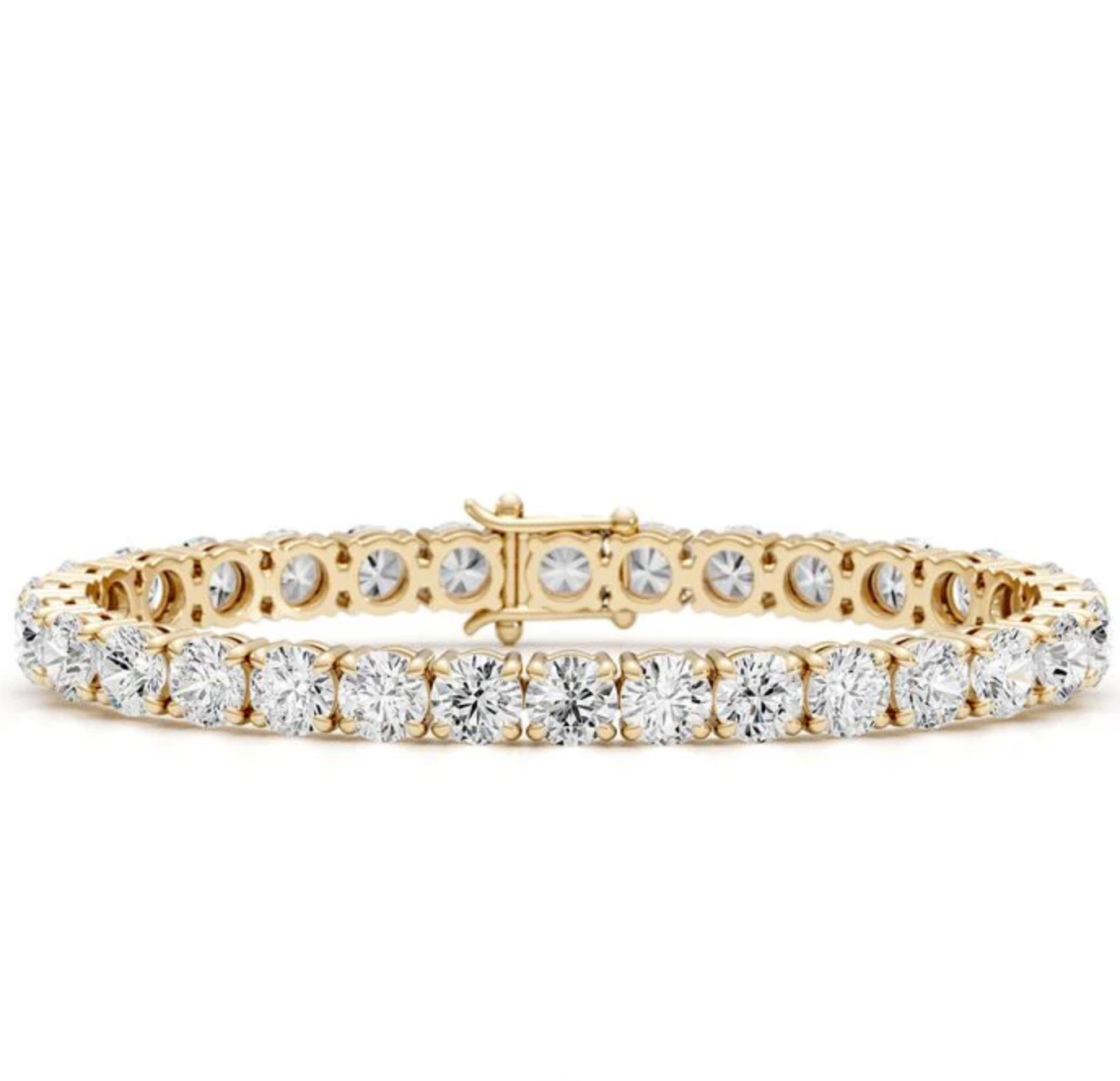 (1CT Each) Moissanite Tennis Bracelets Round cut | 925 Silver (6.5MM)