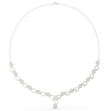 1.746 CT Round Moissanite Necklace in 9K Gold/925 Silver |WOKE