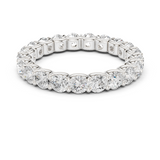 2 CT Round Cut Moissanite Ring in 9K Gold/925 Silver |WOKE