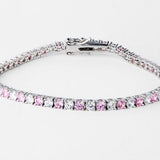 WOKE EXCL ™ Lab grown, moissanite Bracelet 9K GOLD| WOKE
