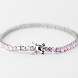 WOKE EXCL ™ Lab grown, moissanite Bracelet 9K GOLD| WOKE