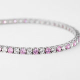 WOKE EXCL ™ Lab grown, moissanite Bracelet 9K GOLD| WOKE