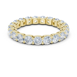 2 CT Round Cut Moissanite Ring in 9K Gold/925 Silver |WOKE