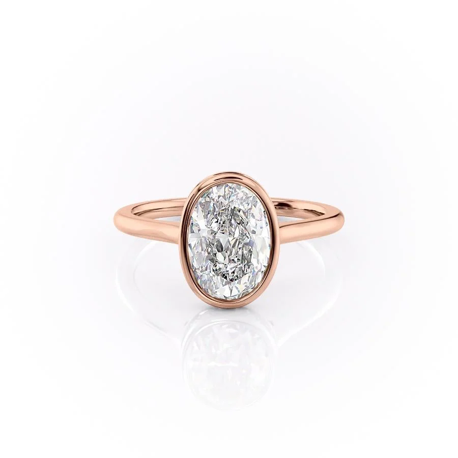 Final 1 OVAL CUT RUBOVER MOISSANITE WITH HIDDEN HALO | WOKE