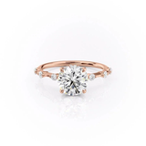 OVAL CUT RUBOVER MOISSANITE WITH HIDDEN HALO | WOKE