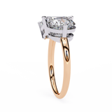 WOKE™ Toi-et-moi ring 2.70 CARAT VVS-EF Lab Grown Diamond in 9K/14K/18k Gold