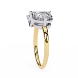 WOKE™ Toi-et-moi ring 2.70 CARAT VVS-EF Lab Grown Diamond in 9K/14K/18k Gold