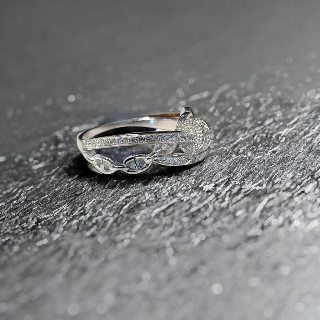 Nail "DNA" ring