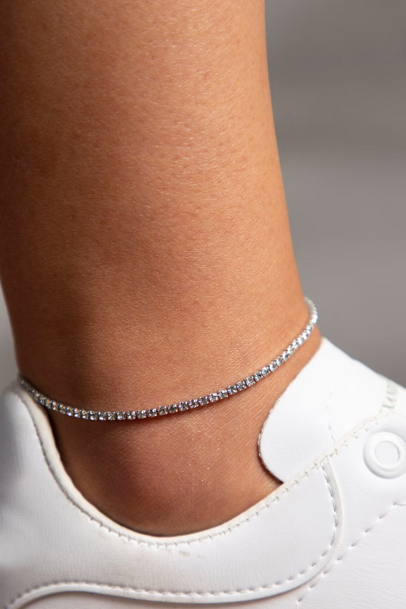 5 MM Tennis anklet