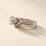 1.5 CT Round Lab Grown Diamond Ring in 9K/14K Gold |WOKE
