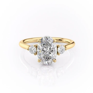 "HER" Moissanite Rings