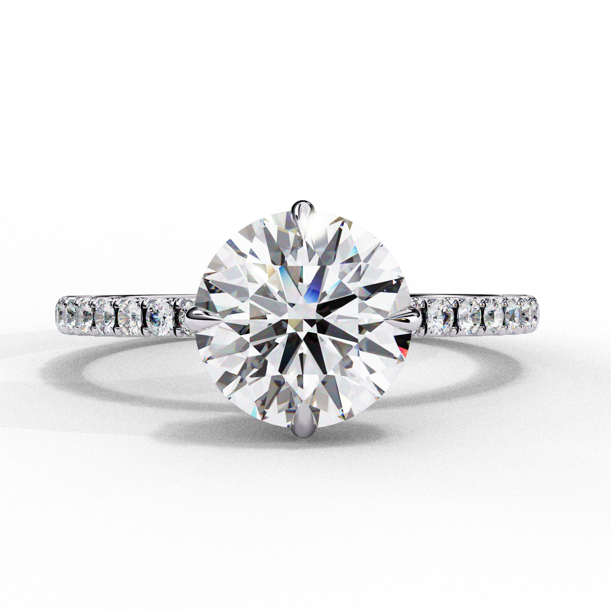 WOKE ™ 1.25 CARAT VVS-EF Lab Grown Diamond ring in 9K/14K/18k Gold