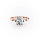 2.20 CT OVAL CUT MOISSANITE, TRADITIONAL CLASSIC DESIGN | WOKE