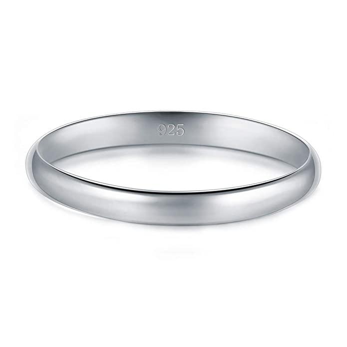 Curved sterling silver Kada