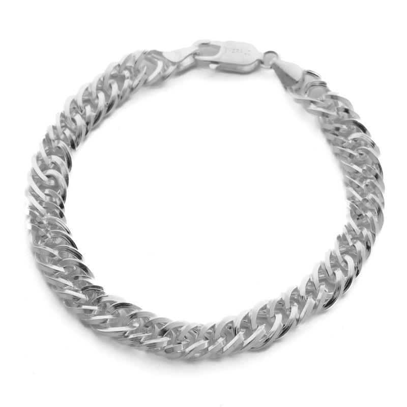 Closed curb bracelet