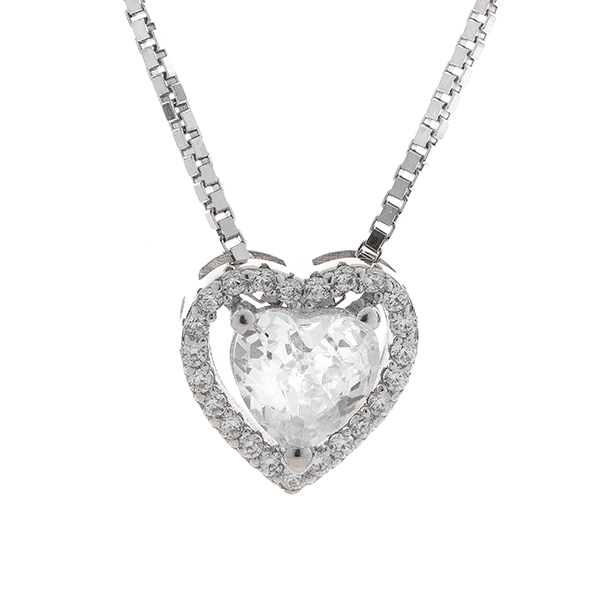 Solitaire Pendants Heart