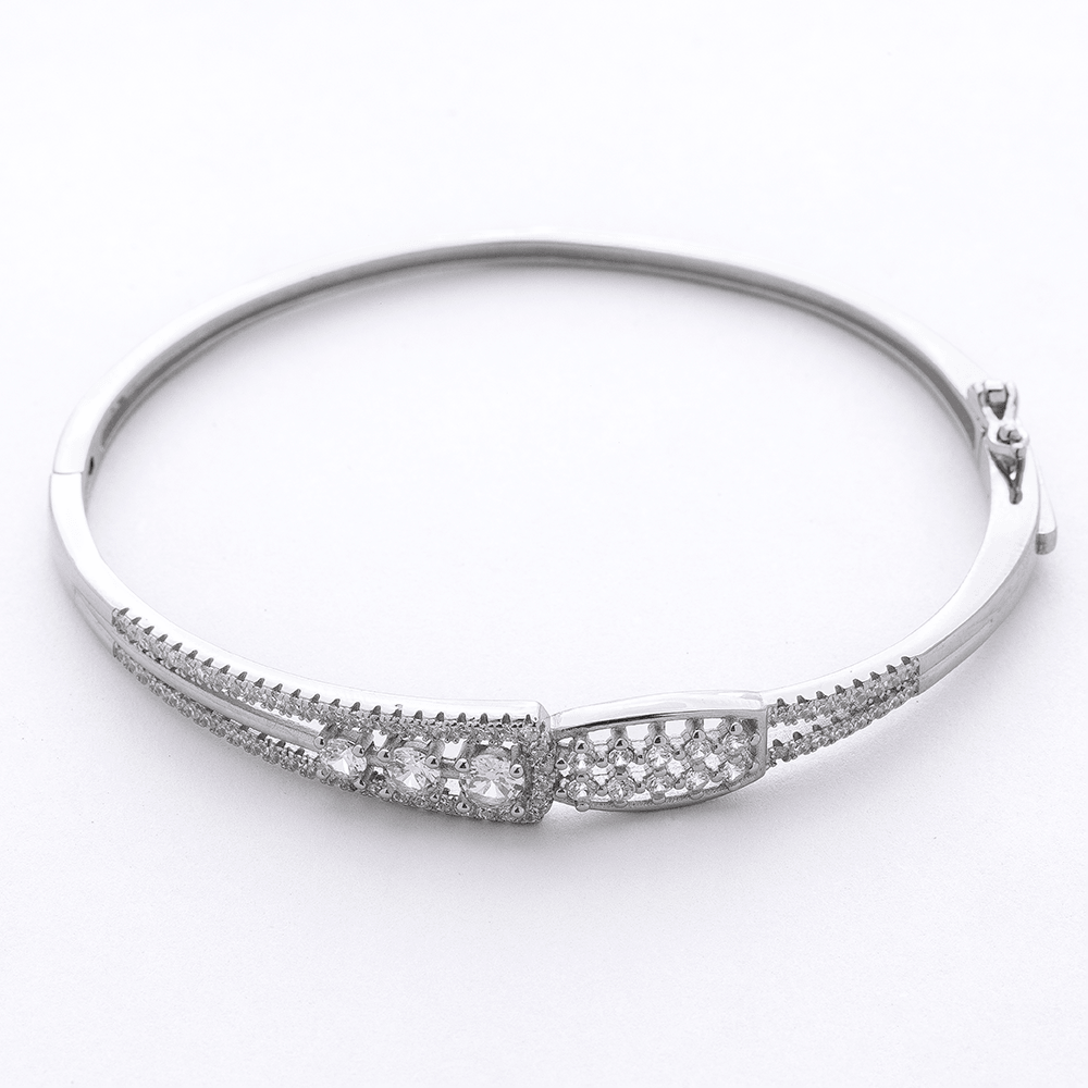 Cluster solitaire Bracelet