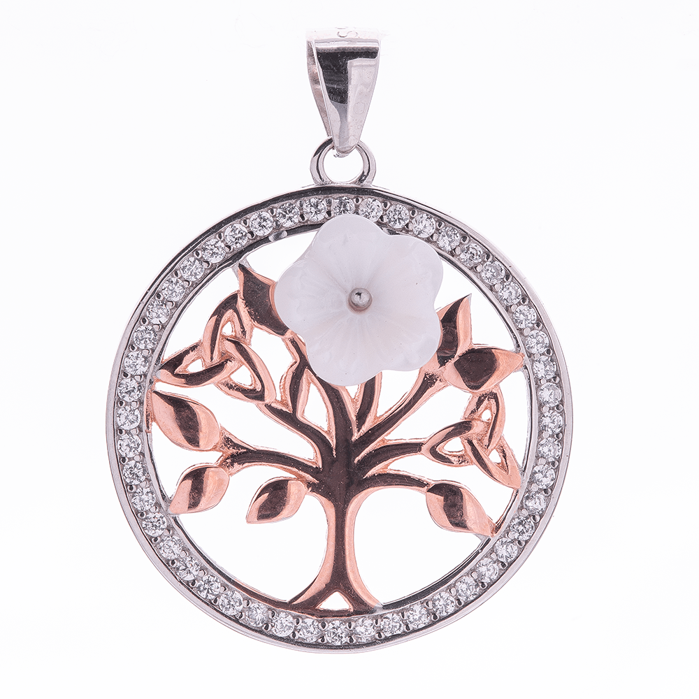 Enamel Tree of life pedant