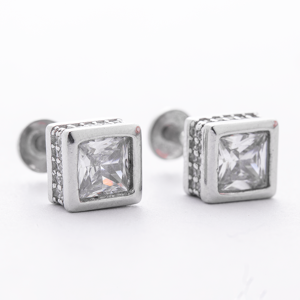 Uncut Diamond  studs