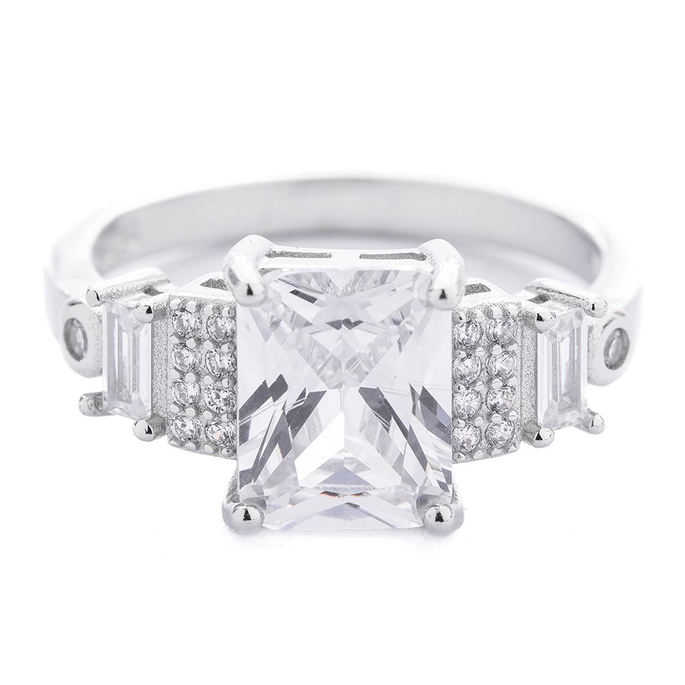 Baguette Queen Ring