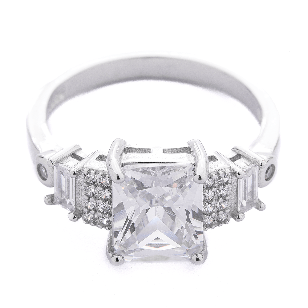 Baguette Queen Ring