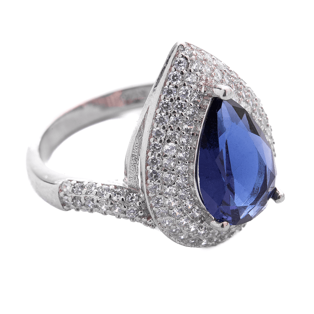 Sapphire Buzz ring