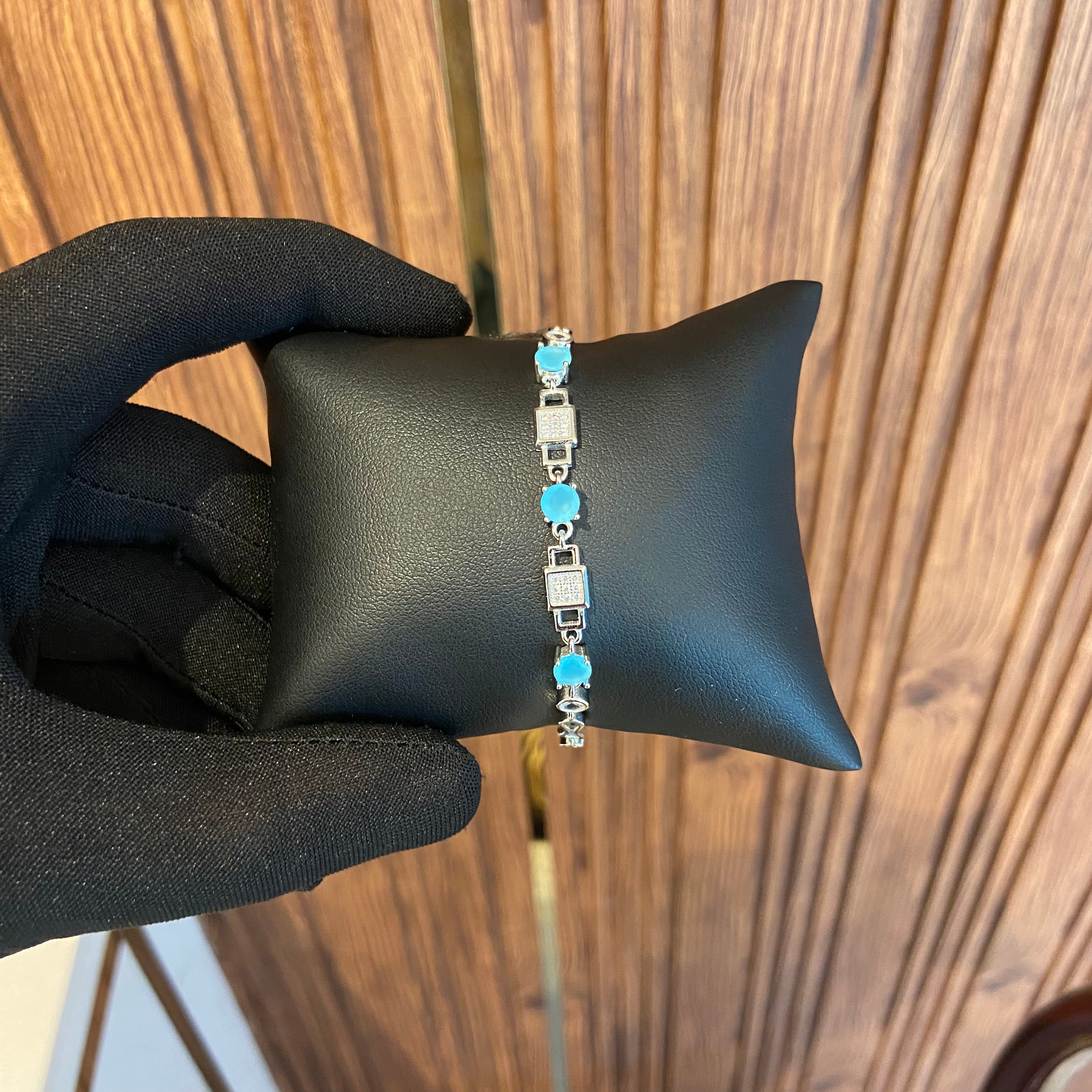 Aquamarine bracelet