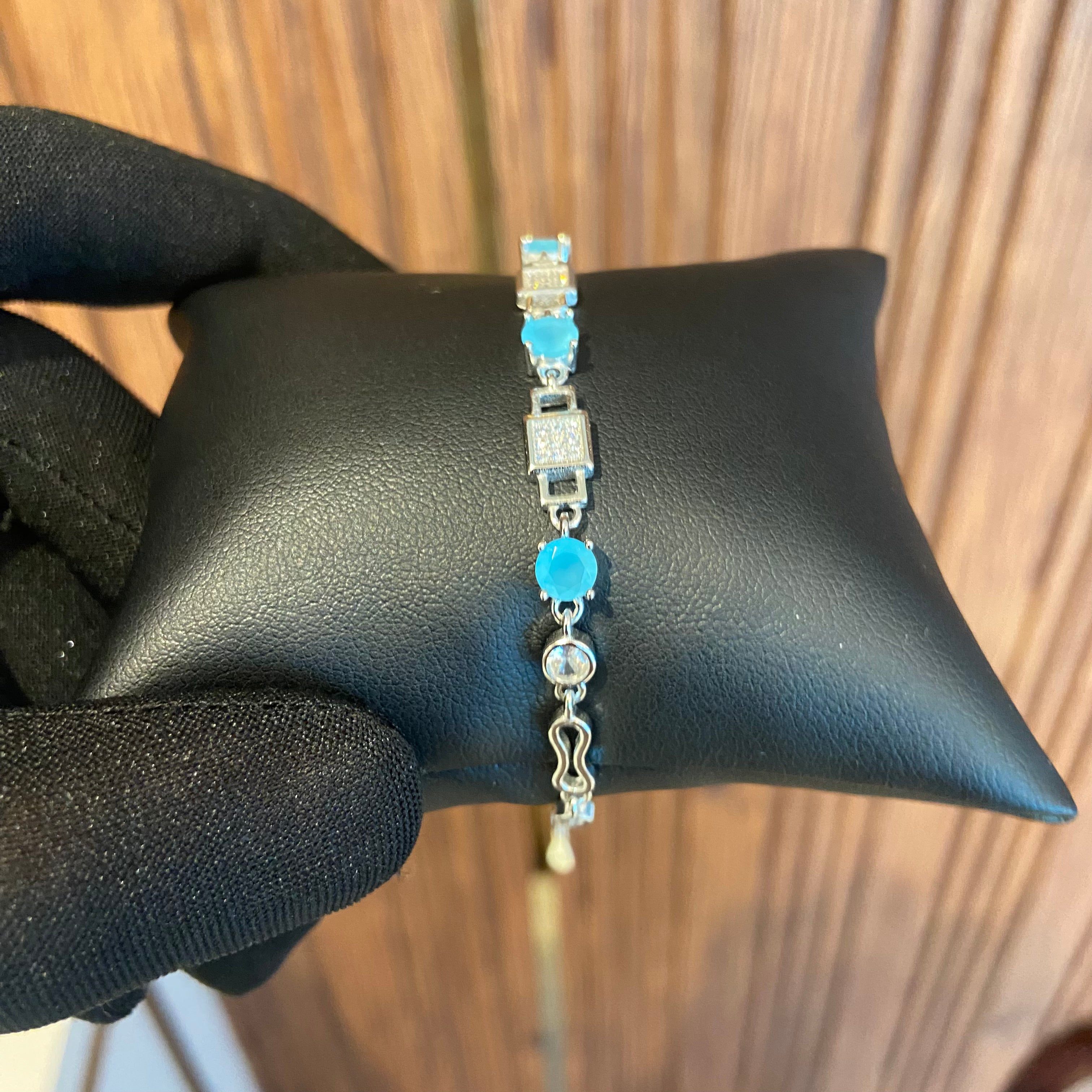 Aquamarine bracelet