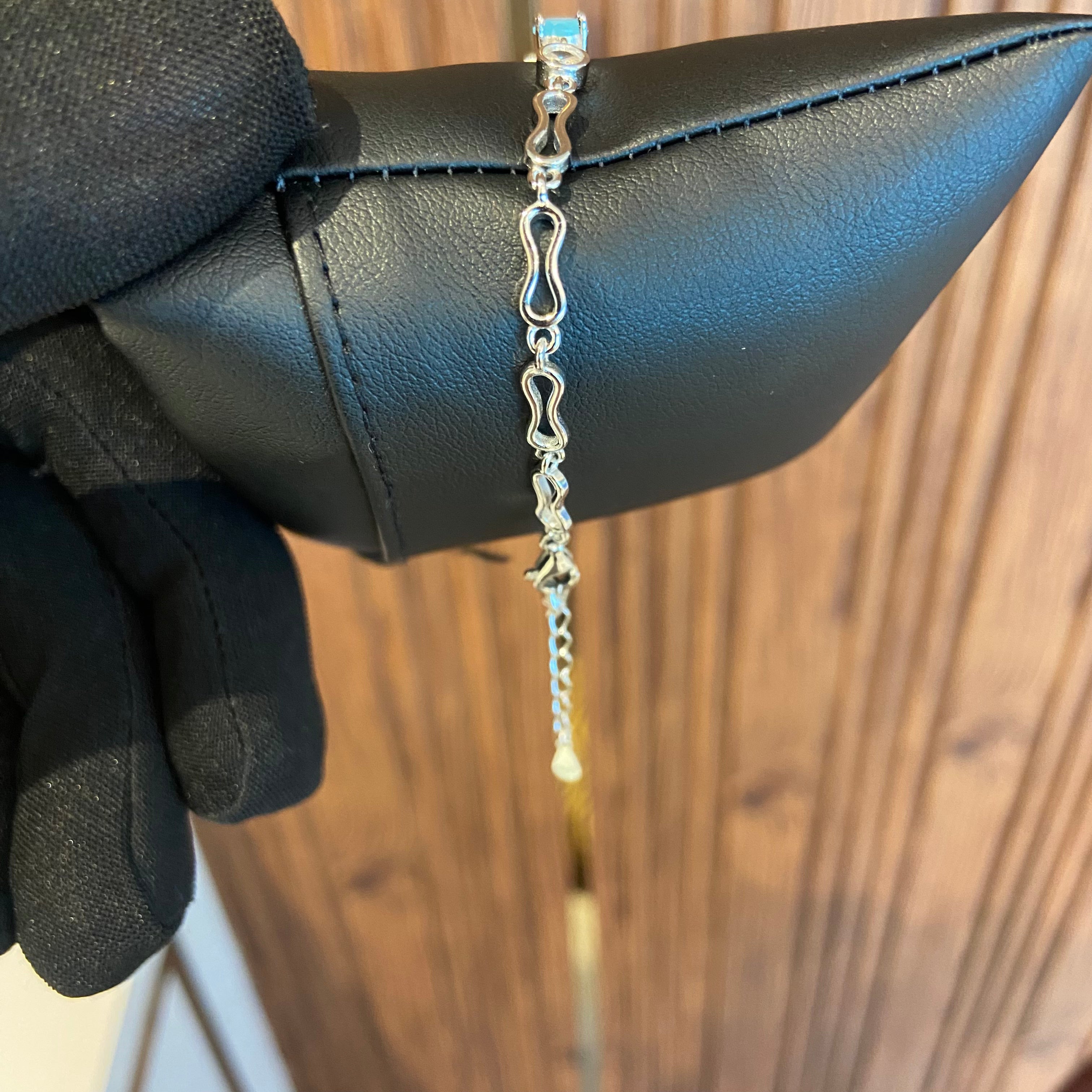 Aquamarine bracelet