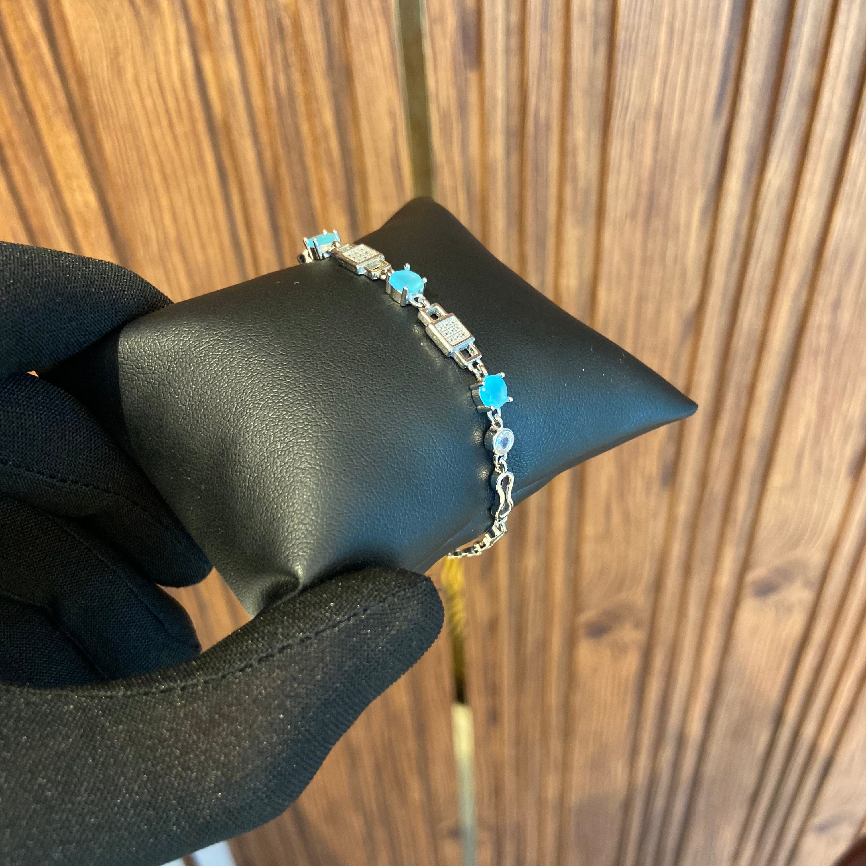 Aquamarine bracelet