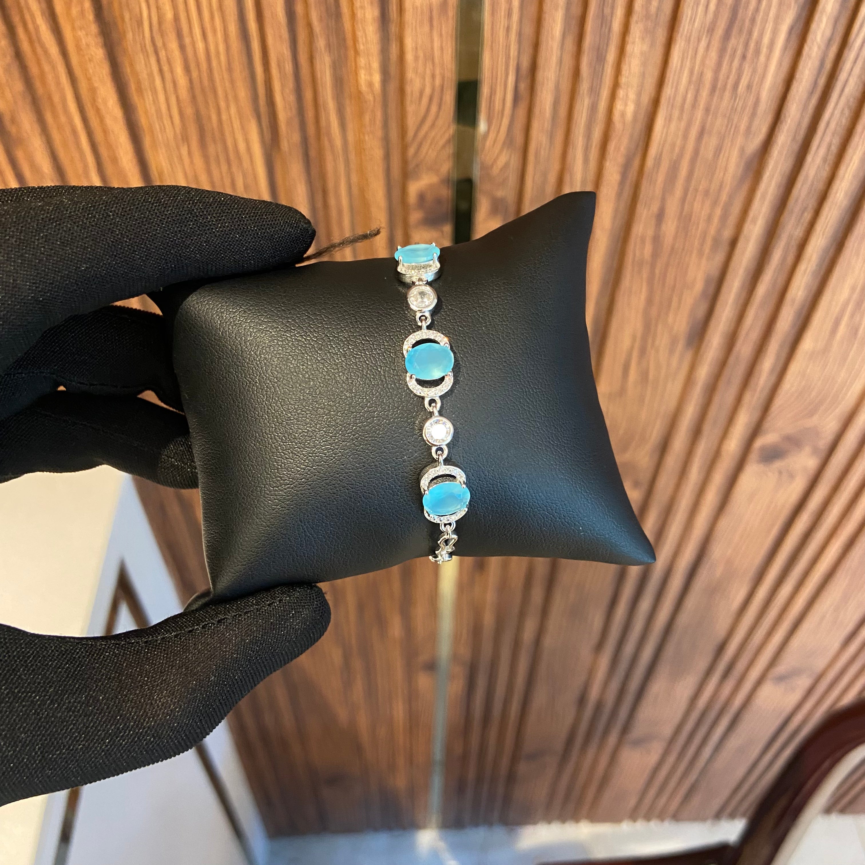 Aquamarine bracelet