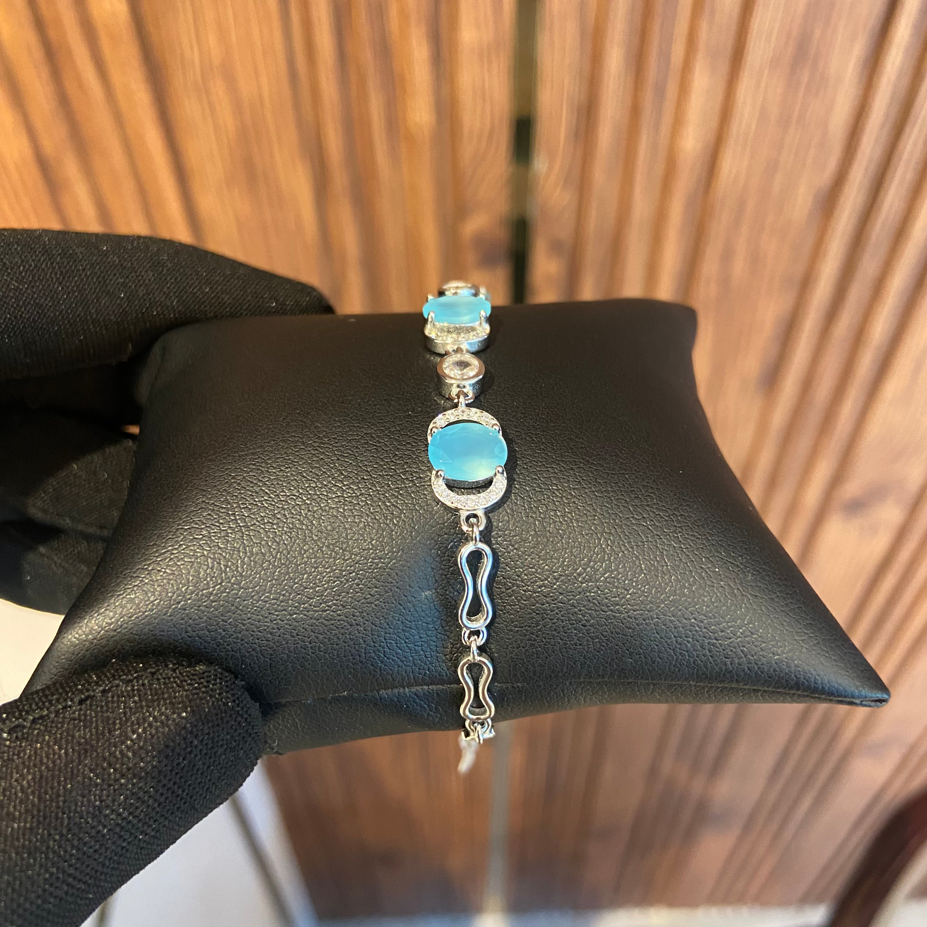 Aquamarine bracelet