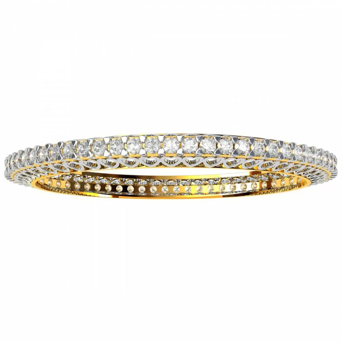 Solitaire bangles