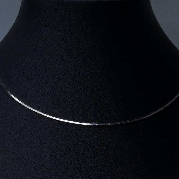 Unisex Plain exclusive silver chain