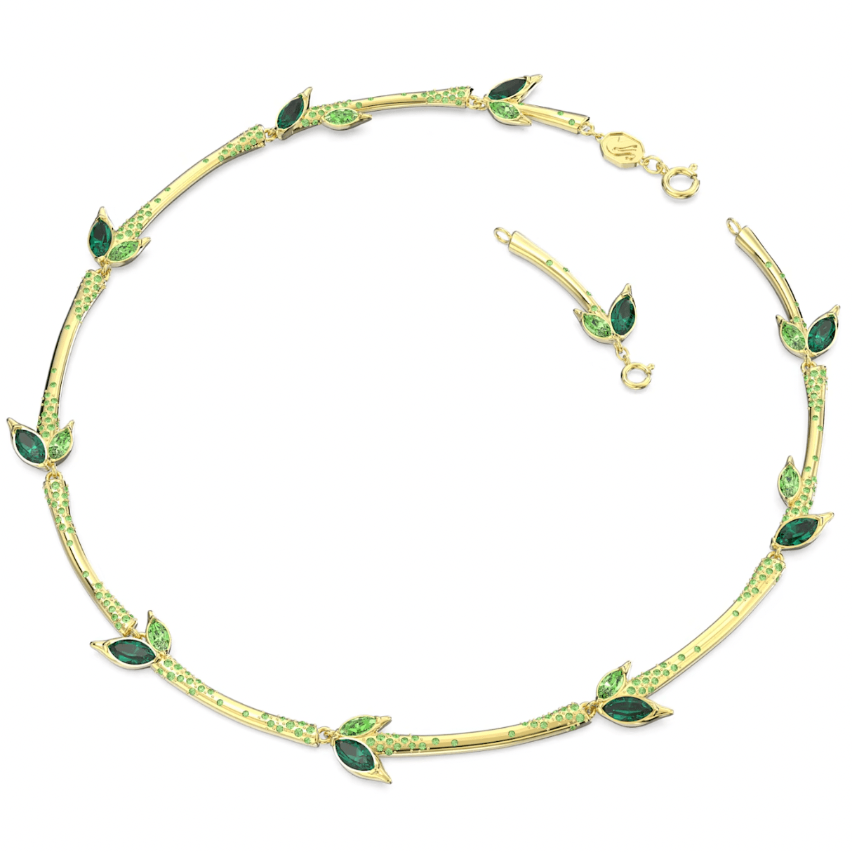 Petal emerald choker