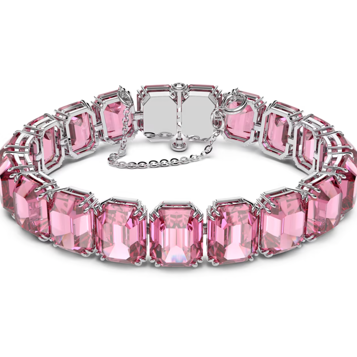 Block-crystal bracelet