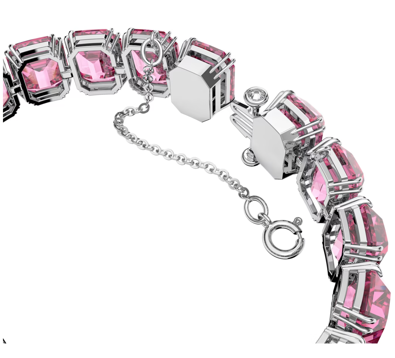 Block-crystal bracelet