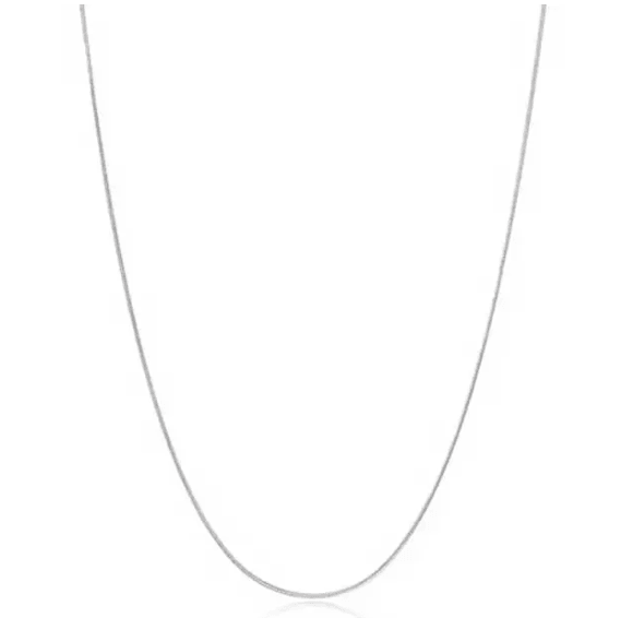 Unisex Plain exclusive silver chain