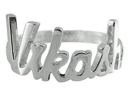 Custom ring with a name